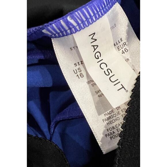 NEW Magicsuit Swimsuit Tankini Top Rita Ruffle Size 16 - Picture 4 of 6